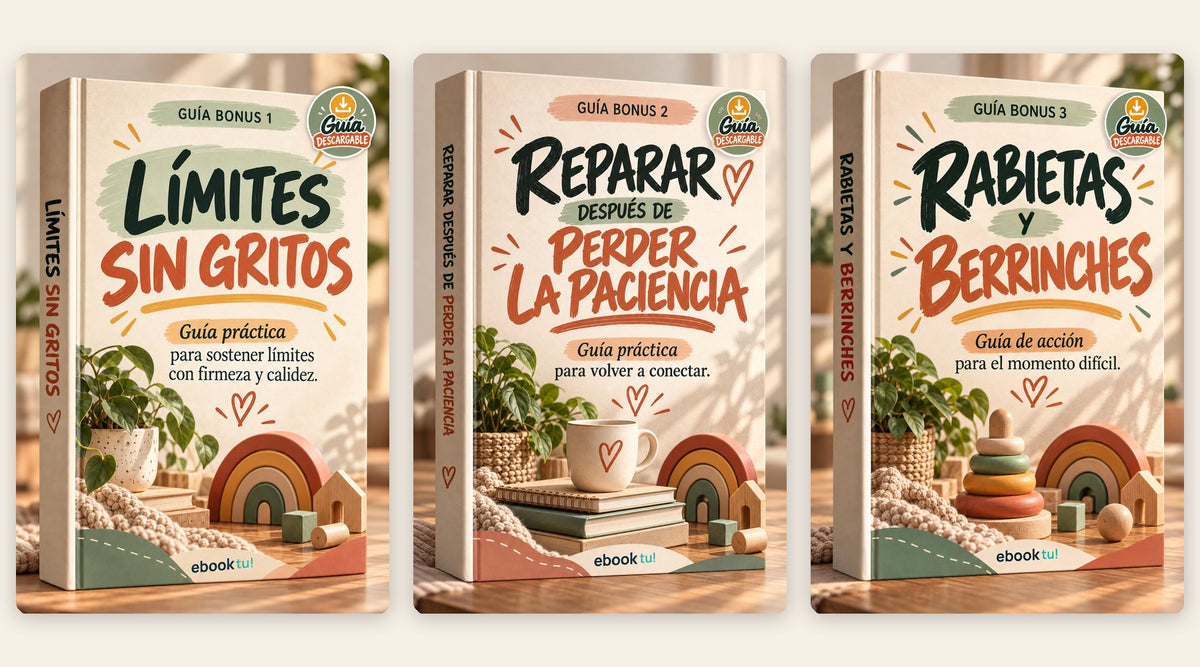 Basta de Culpa — Ebook de Crianza para Padres Reales